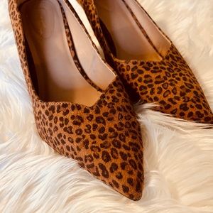 Animal print high heels / pumps